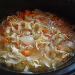 Crockpot Chicken Noodle Soup-