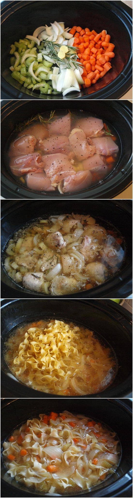 Crockpot Chicken Noodle Soup