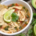 Mexican Chicken Lime Soup-